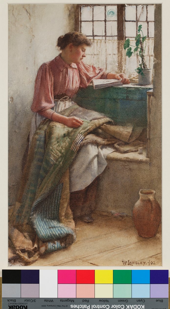 Moments de détente, 1892 - Walter Langley
