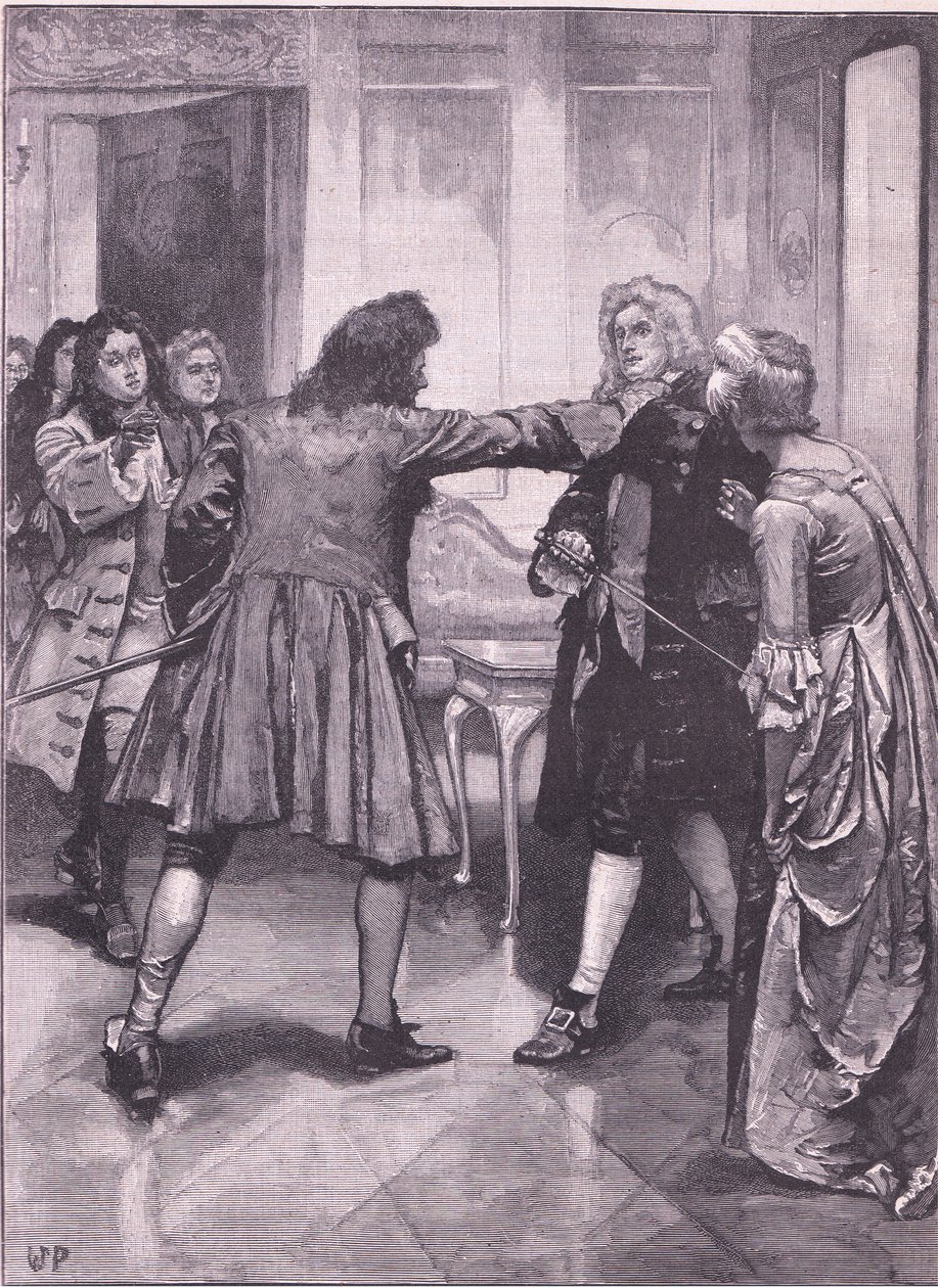 La querelle de Walpole avec Townsend en 1729 - Walter Paget