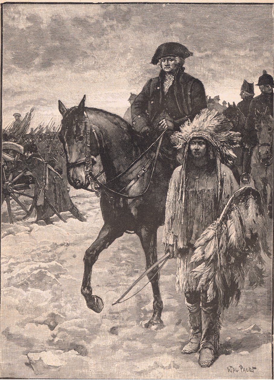 Washington traversant le Delaware en 1777 - Walter Paget
