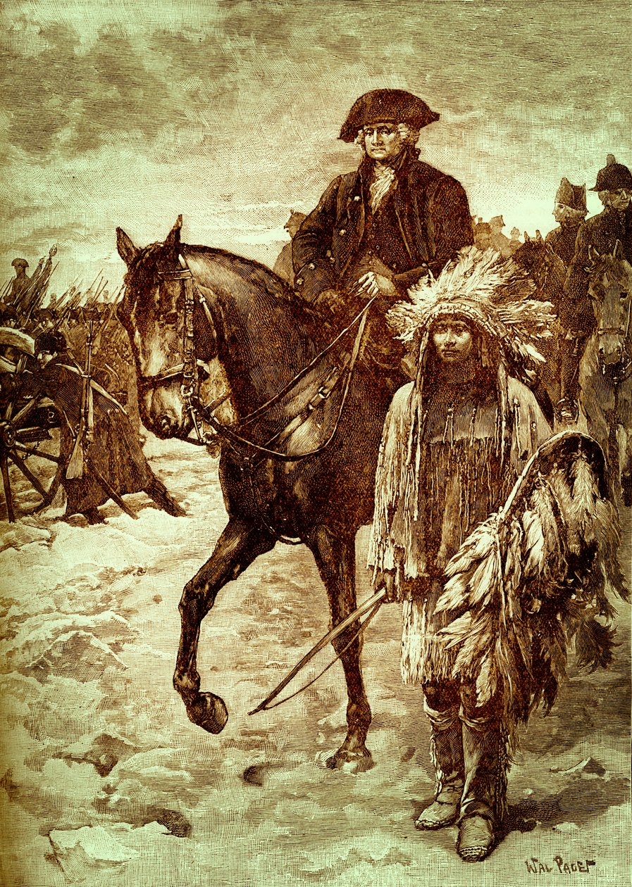 Washington traversant le Delaware - Walter Paget