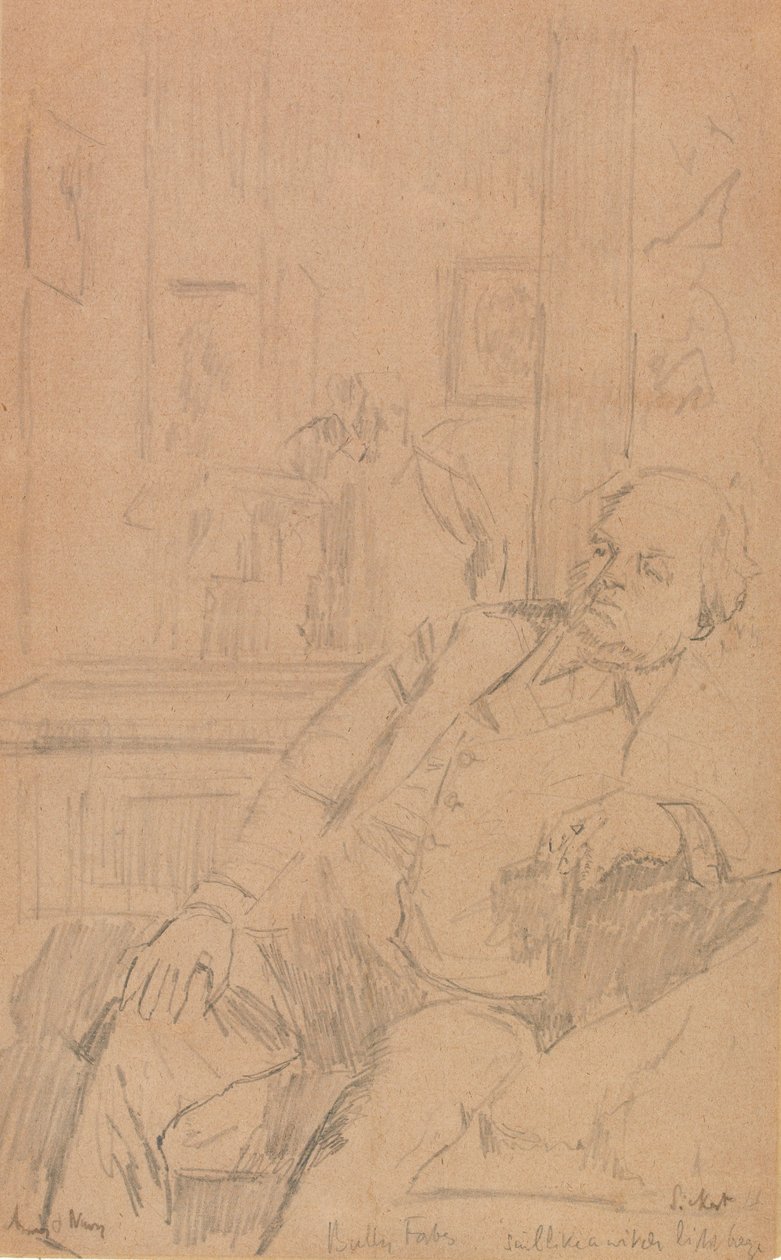 Bully Forbes (graphite sur papier) - Walter Richard Sickert