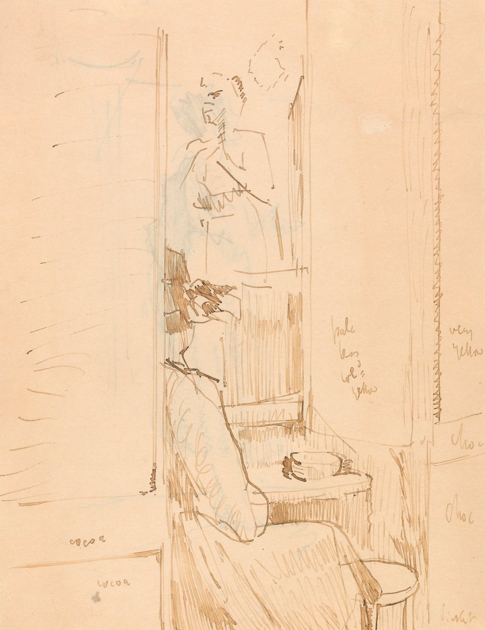 Café Vernet - Walter Richard Sickert
