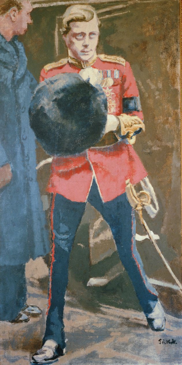 Édouard VIII (1894-1972) en garde galloise - Walter Richard Sickert