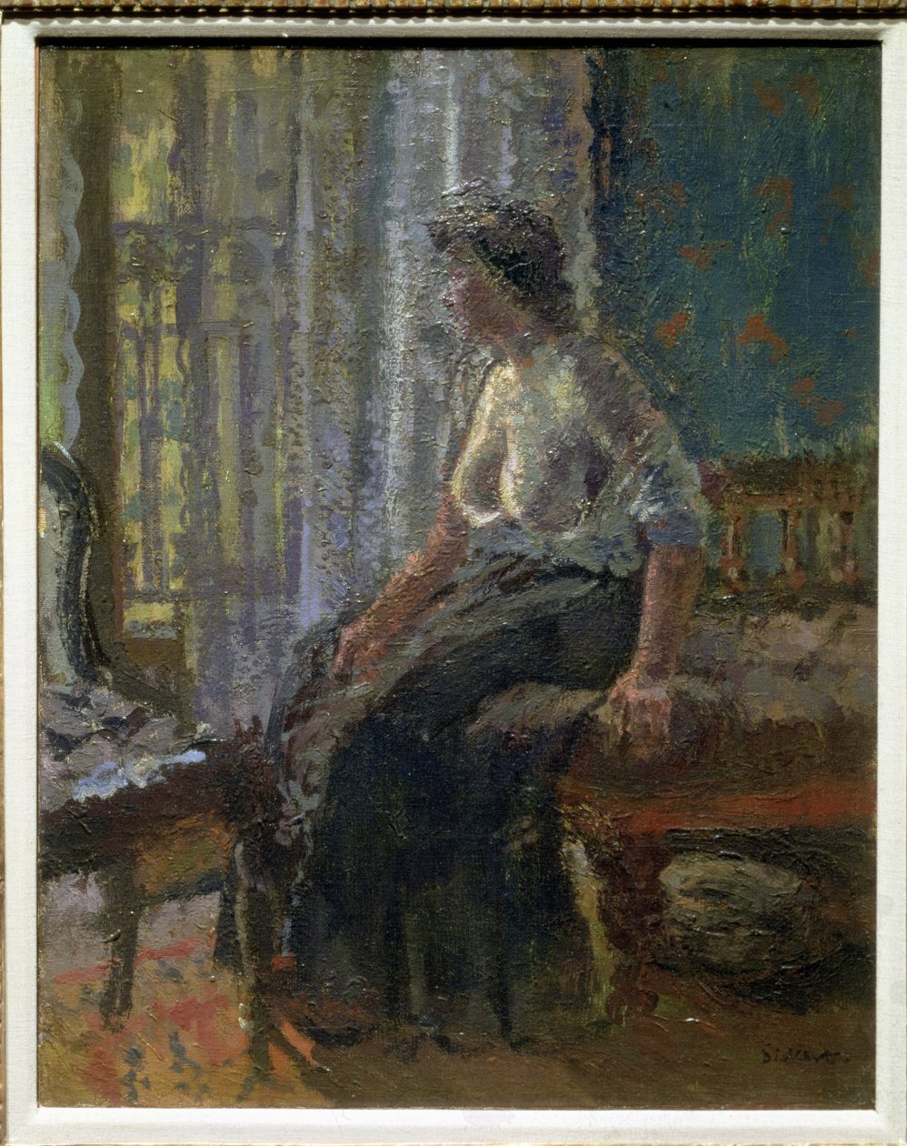 Femme assise, Granby Street, vers 1909 - Walter Richard Sickert