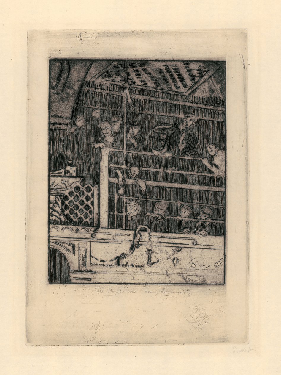 La vieille taverne Mogul, 1908 - Walter Richard Sickert