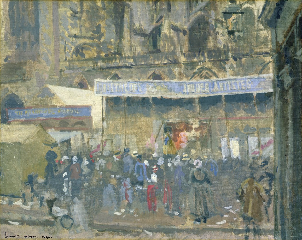 Théâtre des Jeunes Artistes, Dieppe, 1890 - Walter Richard Sickert