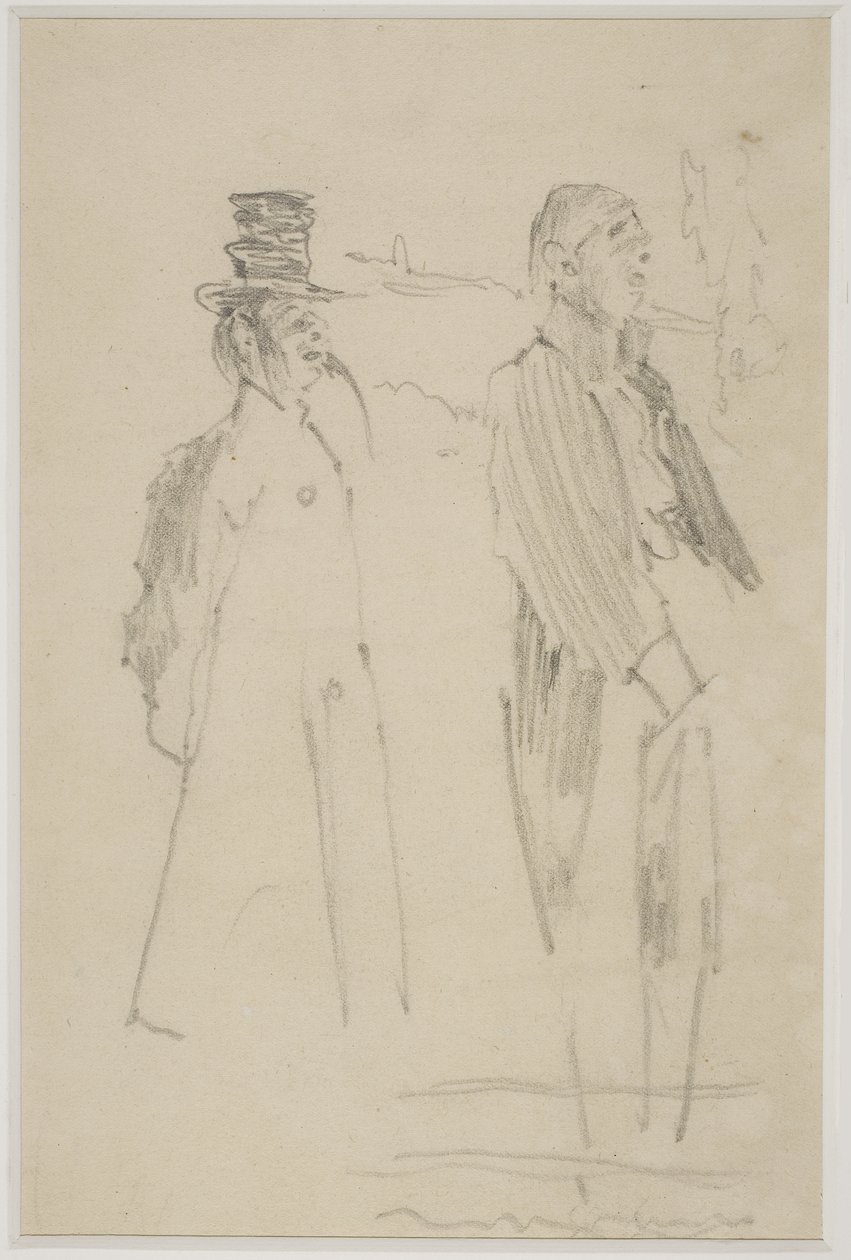 Deux gentlemen de vaudeville, c.1888 - Walter Richard Sickert