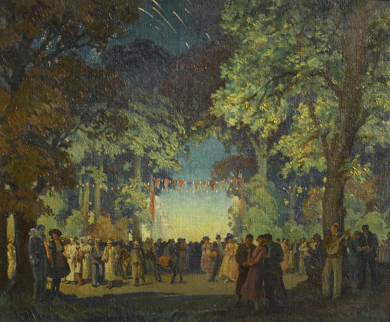Nuit de carnaval, Memorial Park, Coventry - Walter Ashworth