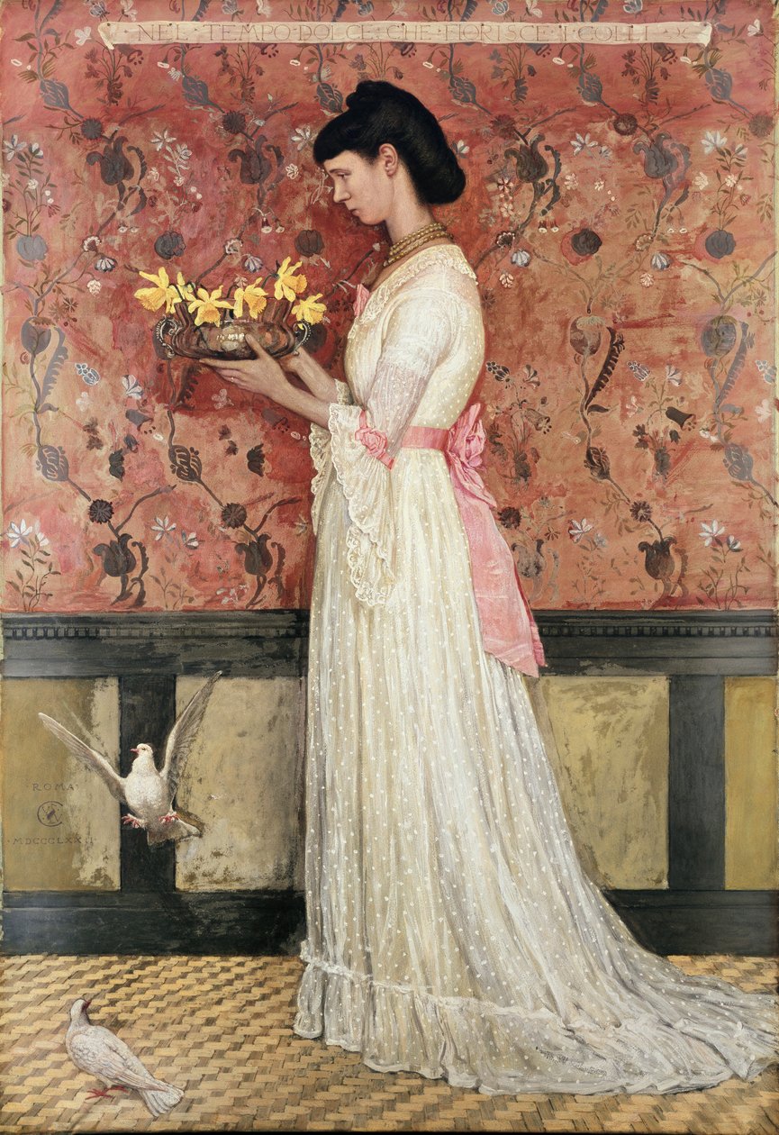 Mme Ingram Bywater d.1908, 1872 - Walter Crane