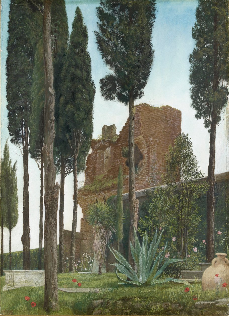 La tombe de Shelley - Walter Crane