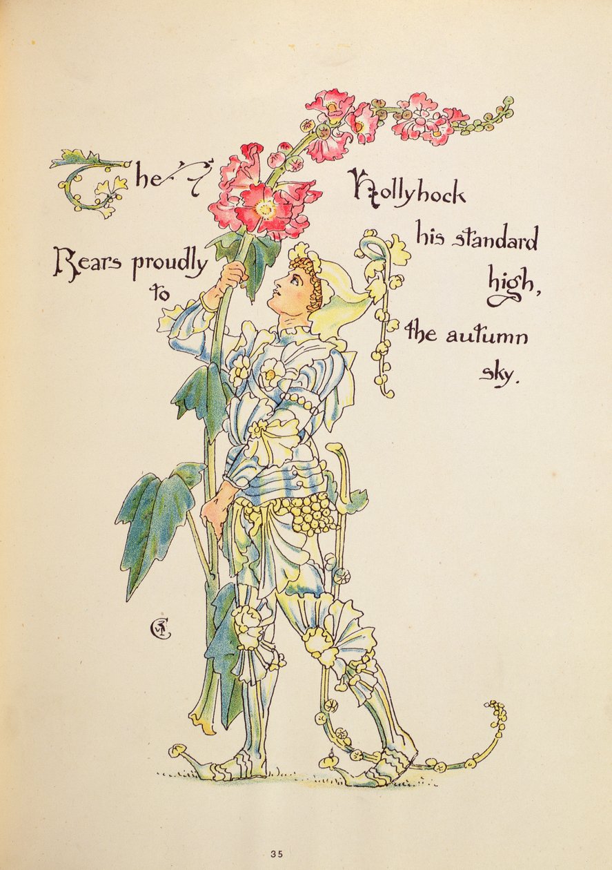 La rose trémière de 