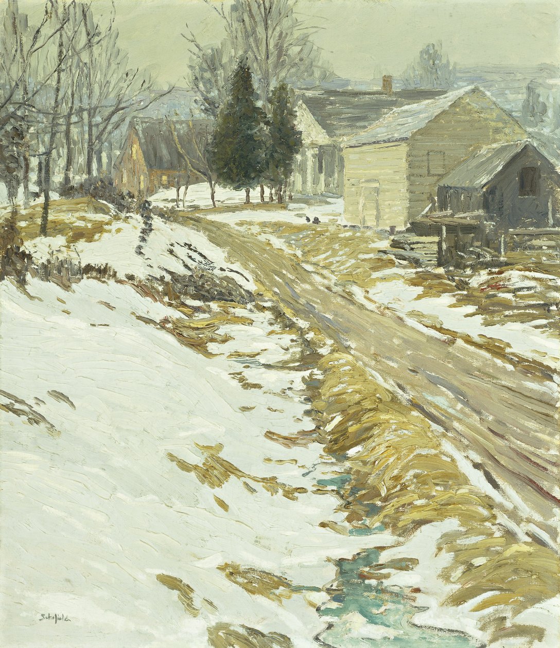 Matin givré - Walter Elmer Schofield