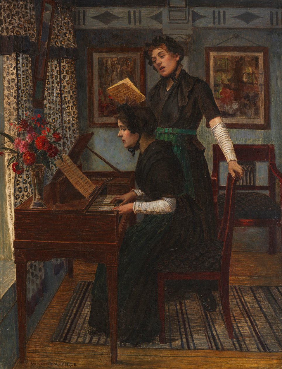 La leçon de musique - Walter Firle