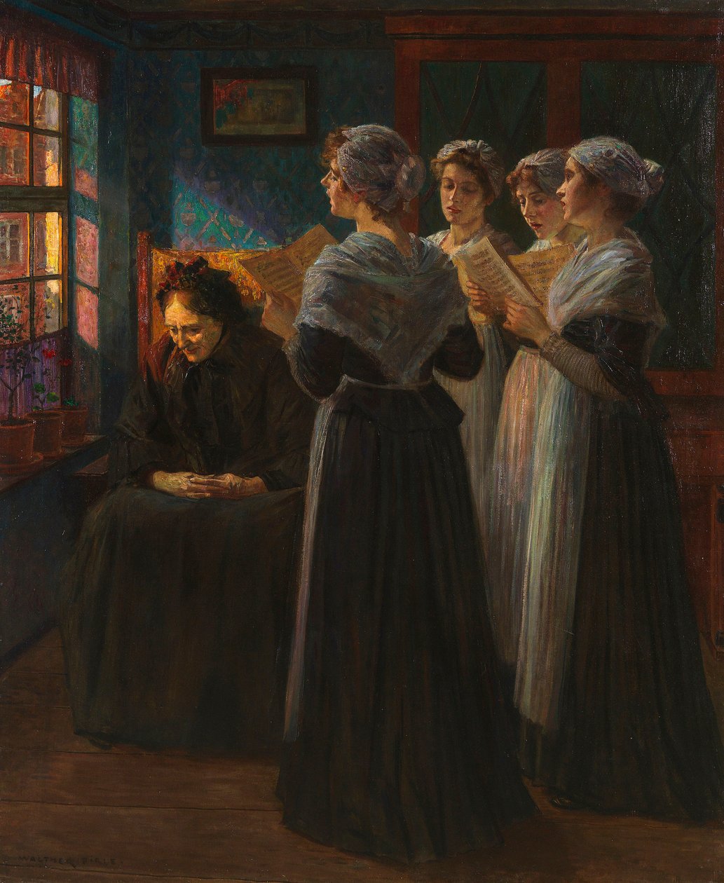 La sérénade - Walter Firle