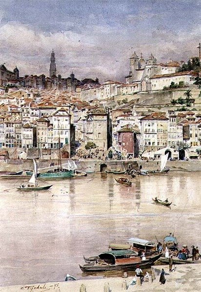 Port de ville continentale - Walter Frederick Roofe Tyndale