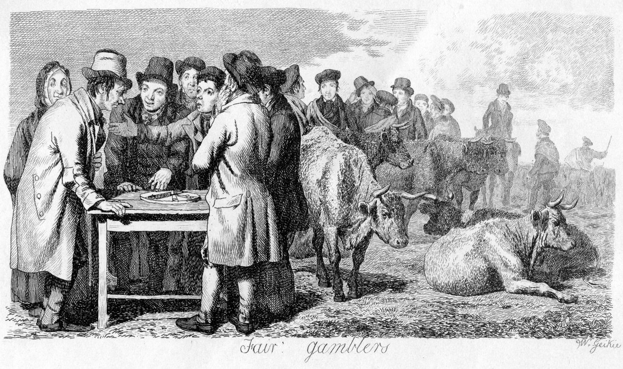 Joueurs Honnêtes, début du 19ème siècle - Walter Geikie
