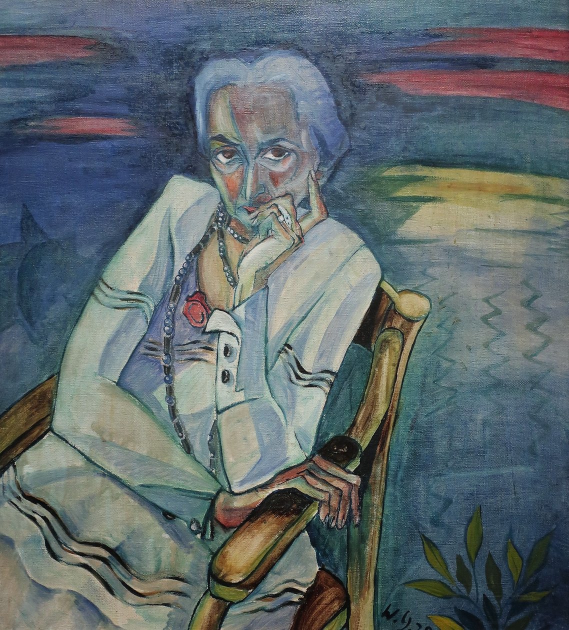 1920 Gramatte Portrait Schapiere - Walter Gramatte