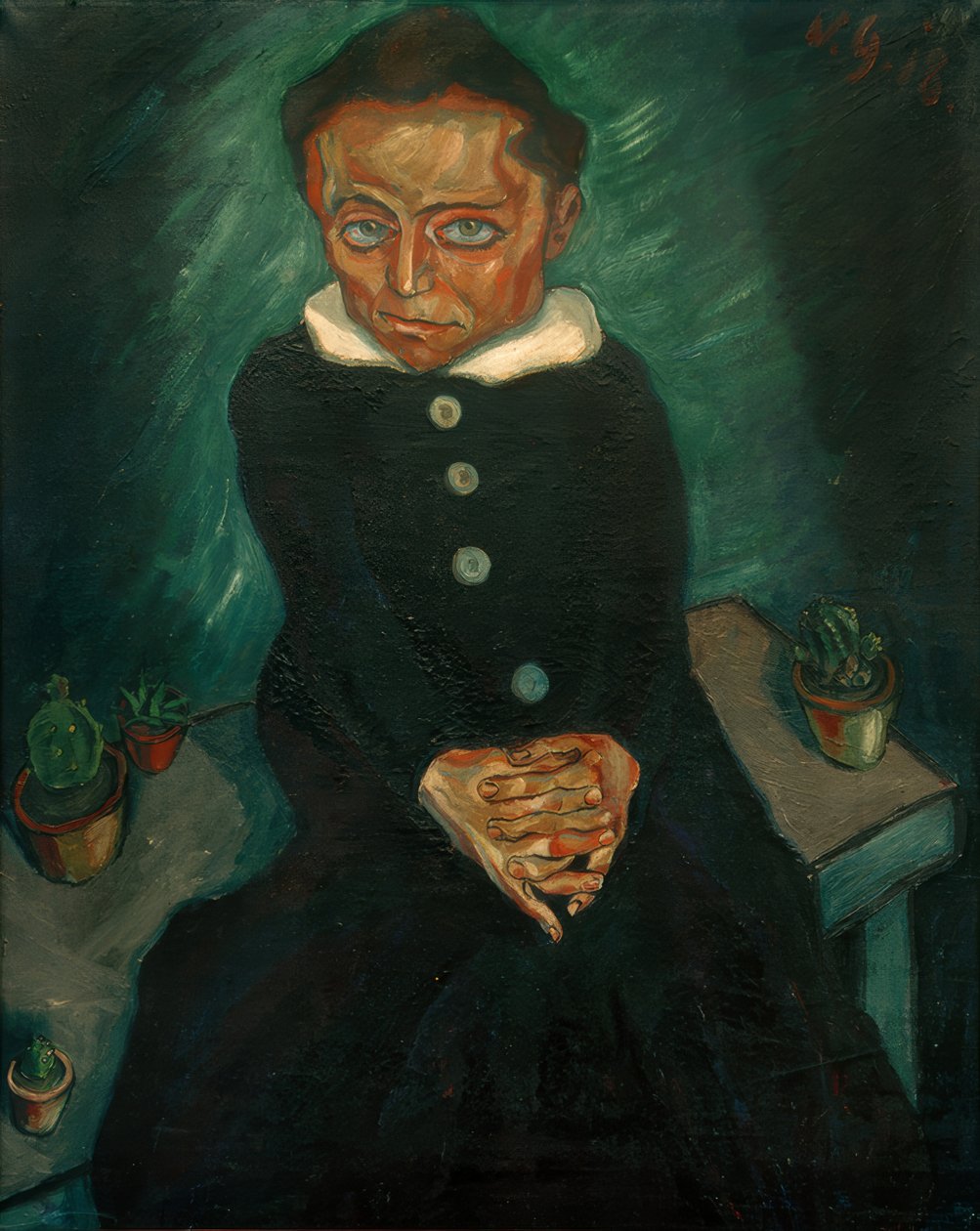 La Dame aux cactus - Walter Gramatte