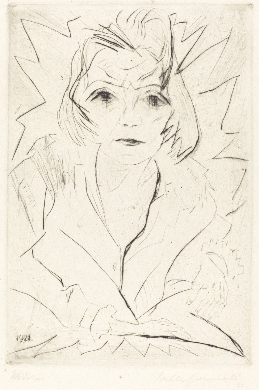 Fille, 1921 - Walter Gramatte