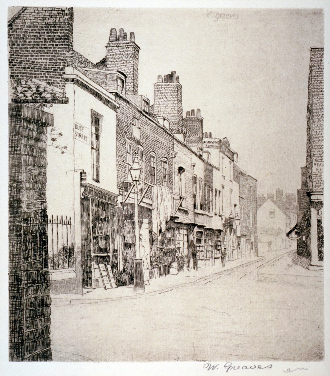 Duke Street, Chelsea, Londres - Walter Greaves