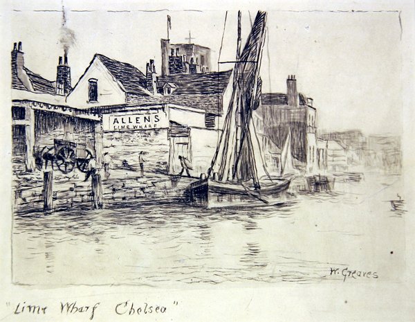 Lime Wharf, Chelsea - Walter Greaves