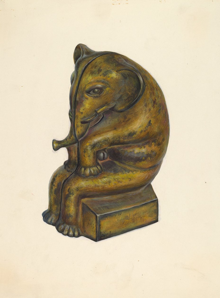 Tirelire : Éléphant - Walter Hochstrasser
