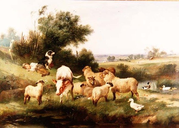 Le repos de midi - Walter Hunt