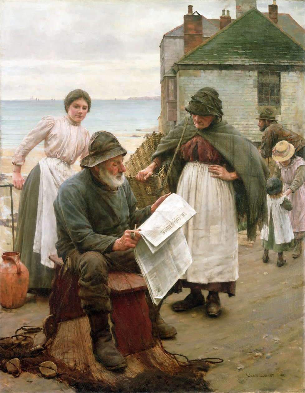 Quand les Bateaux sont Absents - Walter Langley