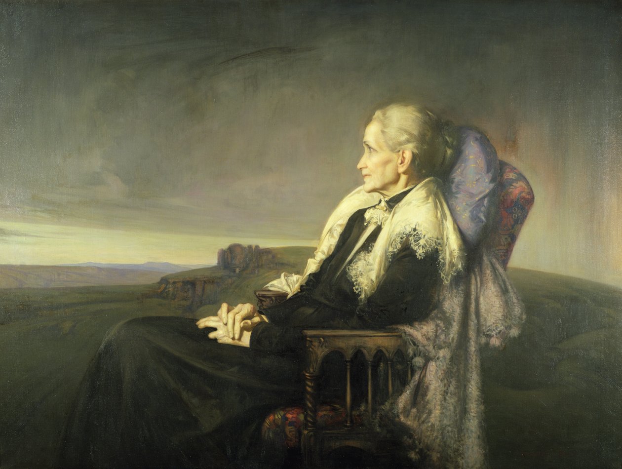 Portrait de ma mère - Walter Launt Palmer