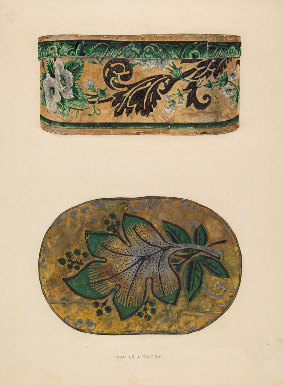 Boîte à chapeau, vers 1937 - Walter Praefke