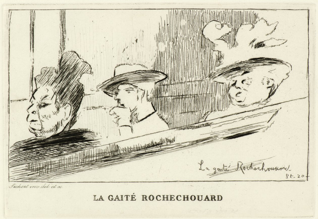 La Gaîté Rochechouart - Walter Richard Sickert