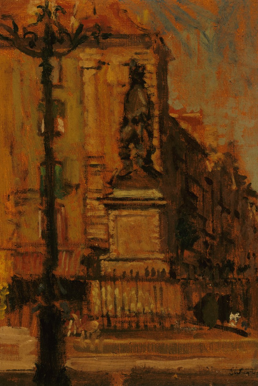 Statue de Duquesne, Dieppe - Walter Richard Sickert