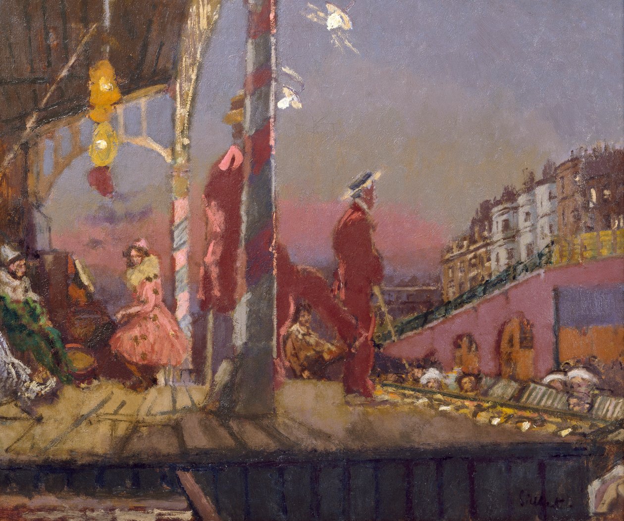 Les Pierrots de Brighton - Walter Richard Sickert