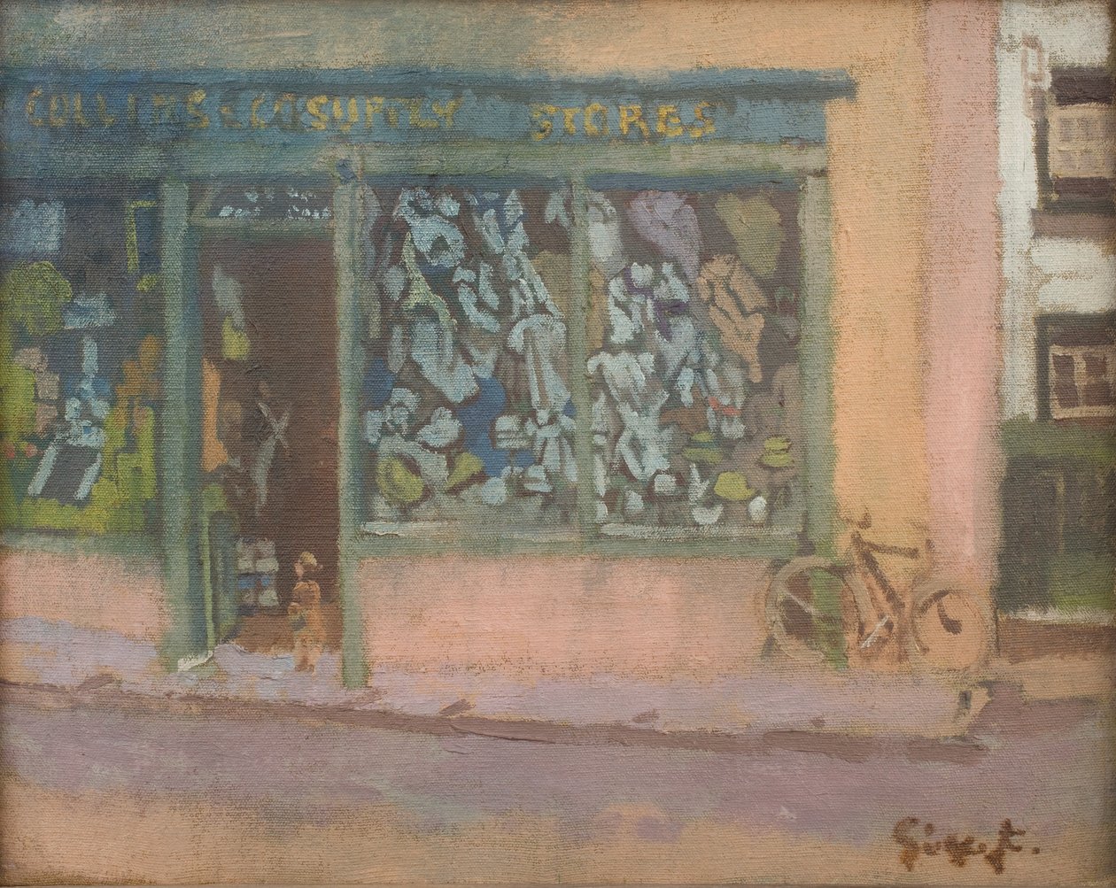 Le magasin, Chagford - Walter Richard Sickert