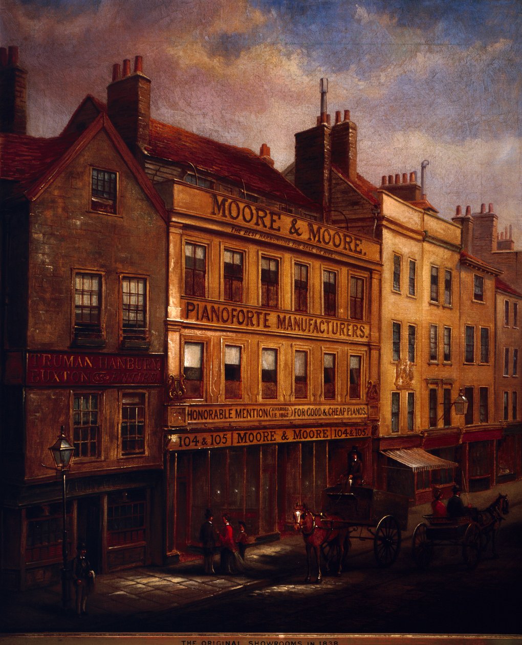 Bishopsgate, Londres, en 1871, 1872 - Walter Riddle
