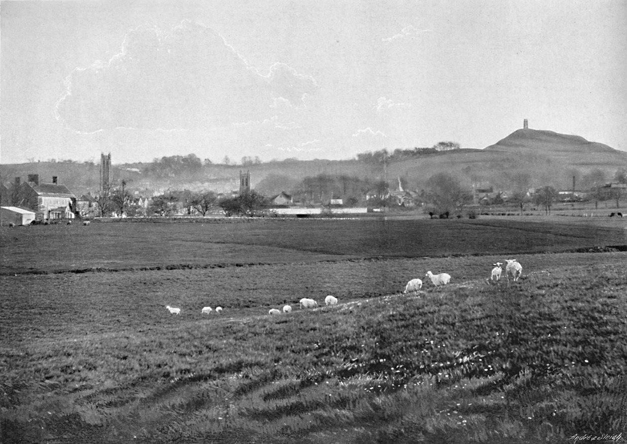 Glastonbury et le Tor - Walter Tully