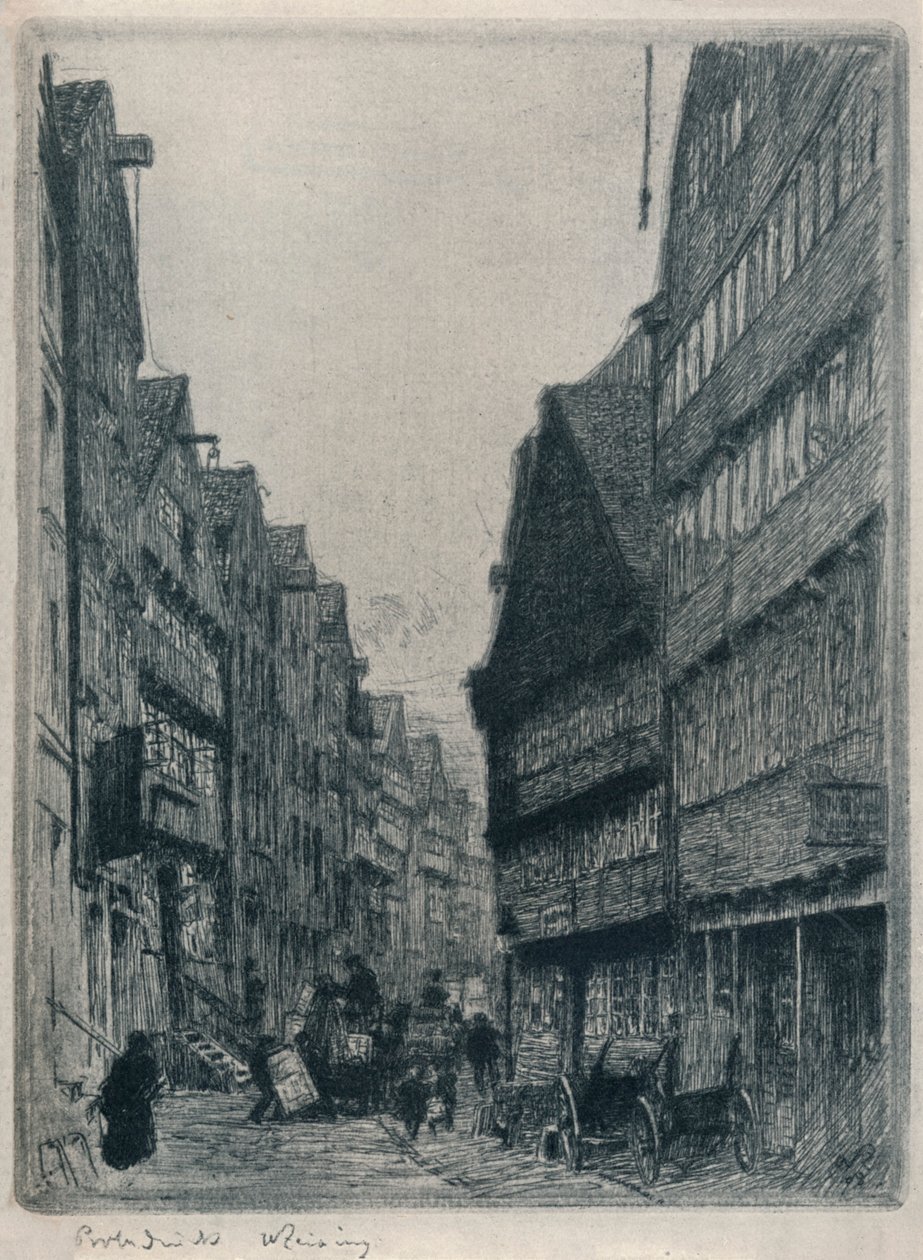 Herrlichkeit, Hambourg, vers 1913 - Walter Zeising