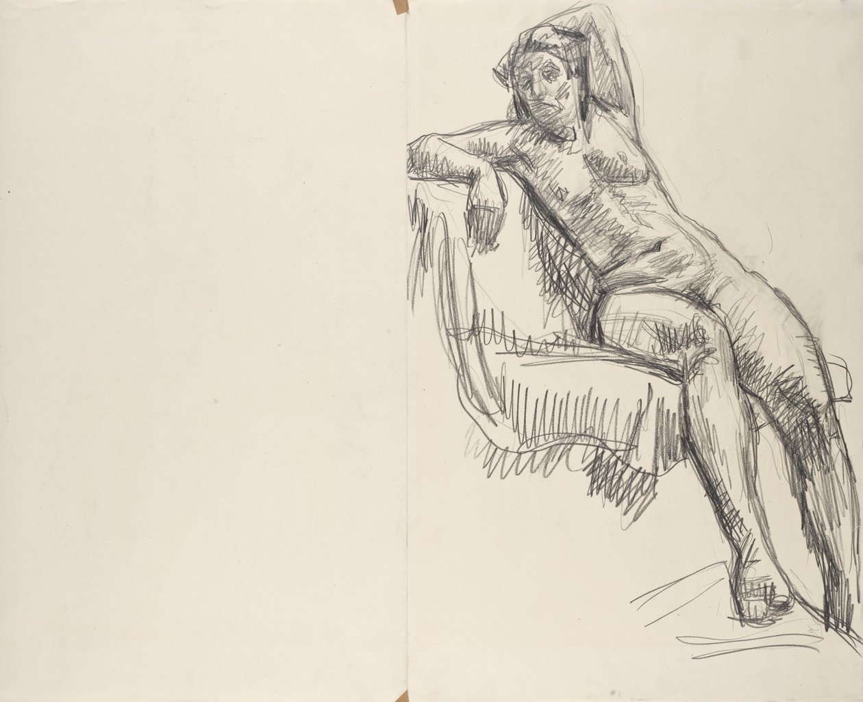 étude sur la nudité - Walther Gamerith