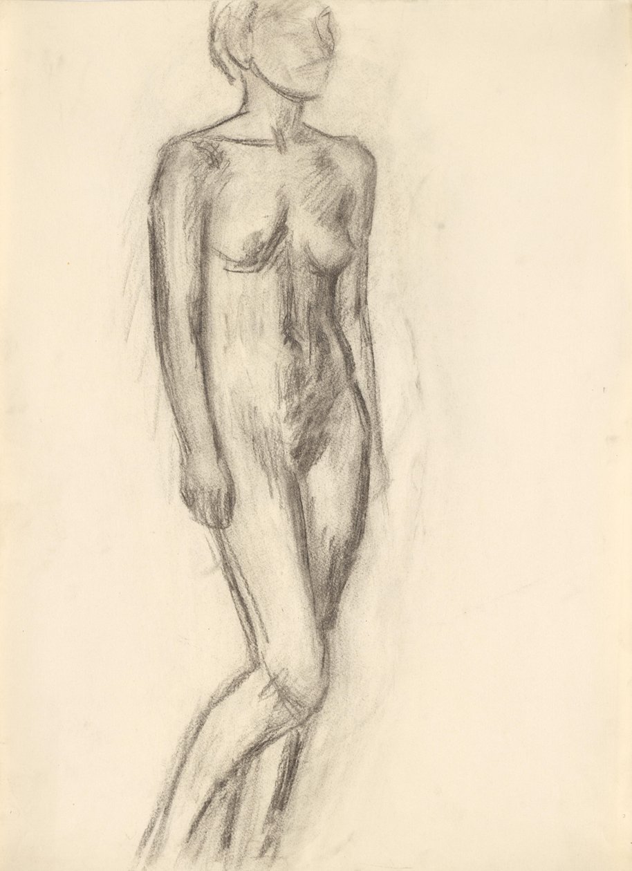 étude sur la nudité - Walther Gamerith