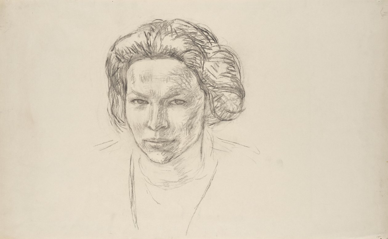 Portrait de femme - Walther Gamerith