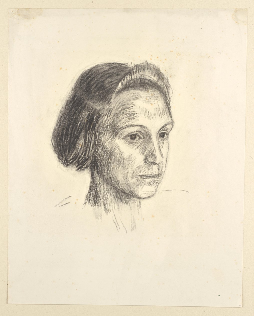 Portrait de femme - Walther Gamerith