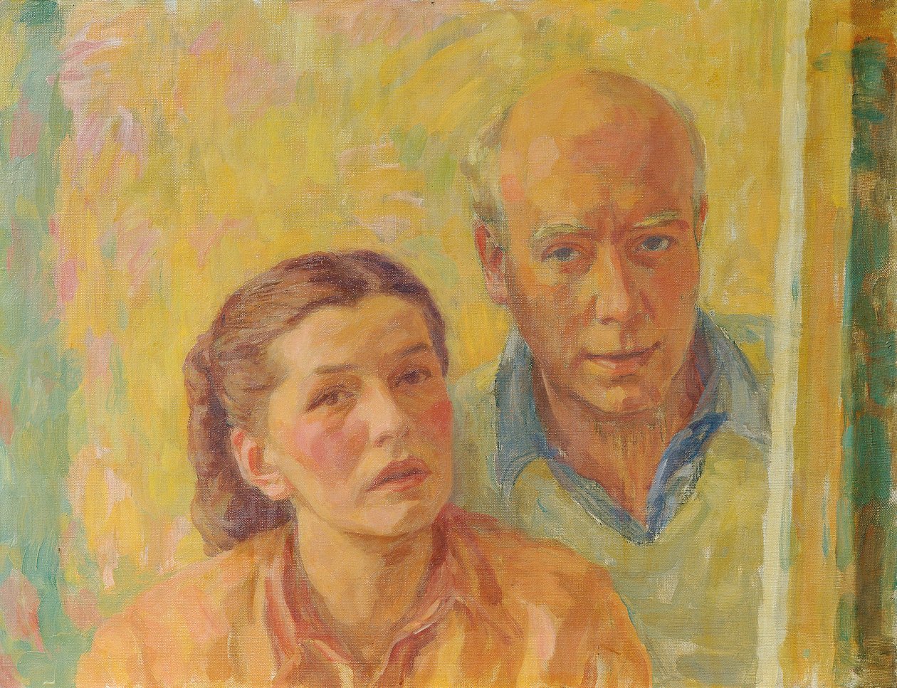 Double portrait de Walter et Grete Gamerith - Walther Gamerith