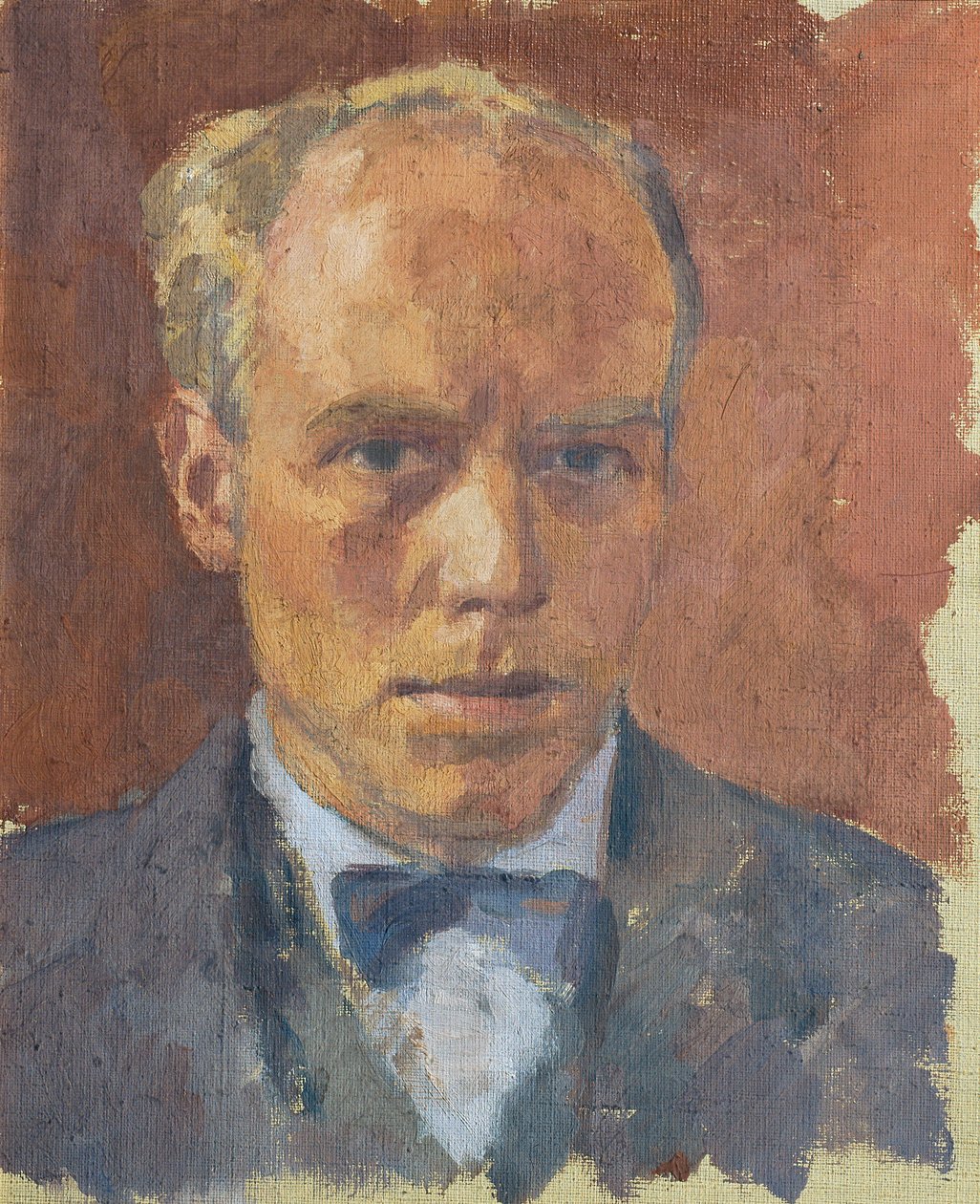 Autoportrait précoce - Walther Gamerith