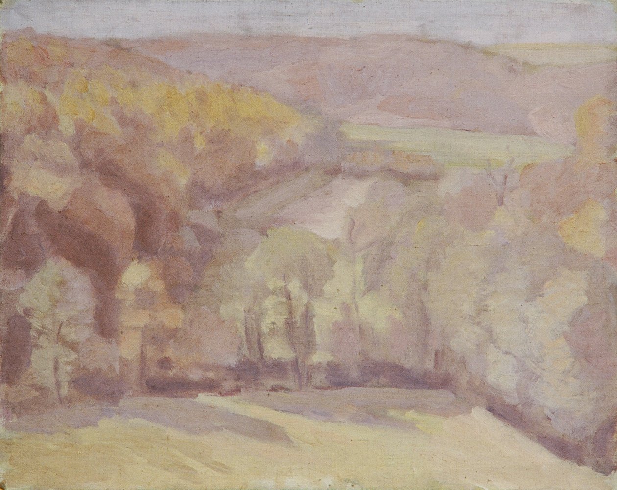 Paysage vallonné - Walther Gamerith