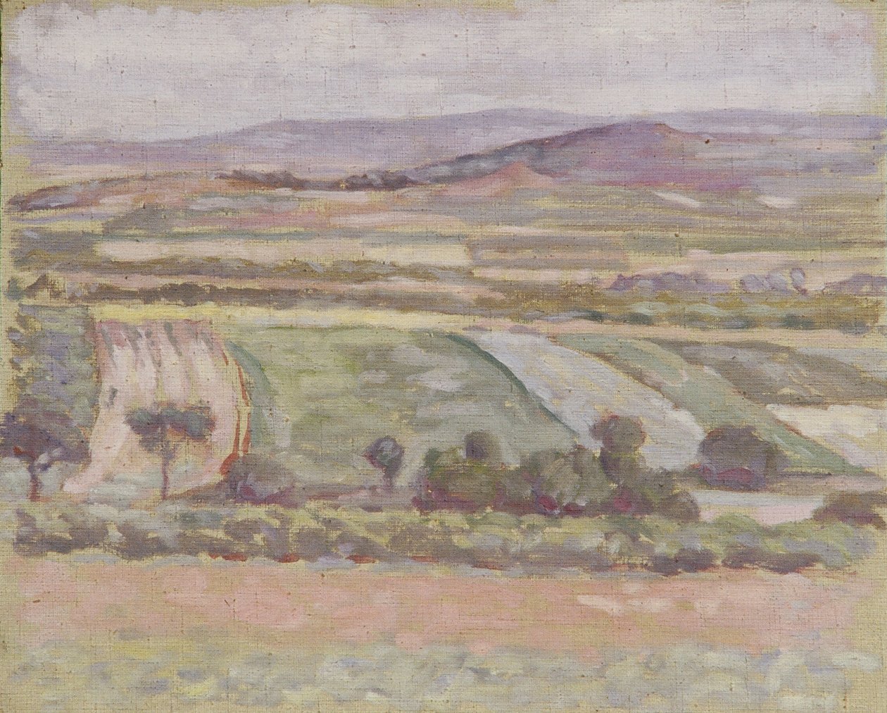 Paysage vallonné - Walther Gamerith