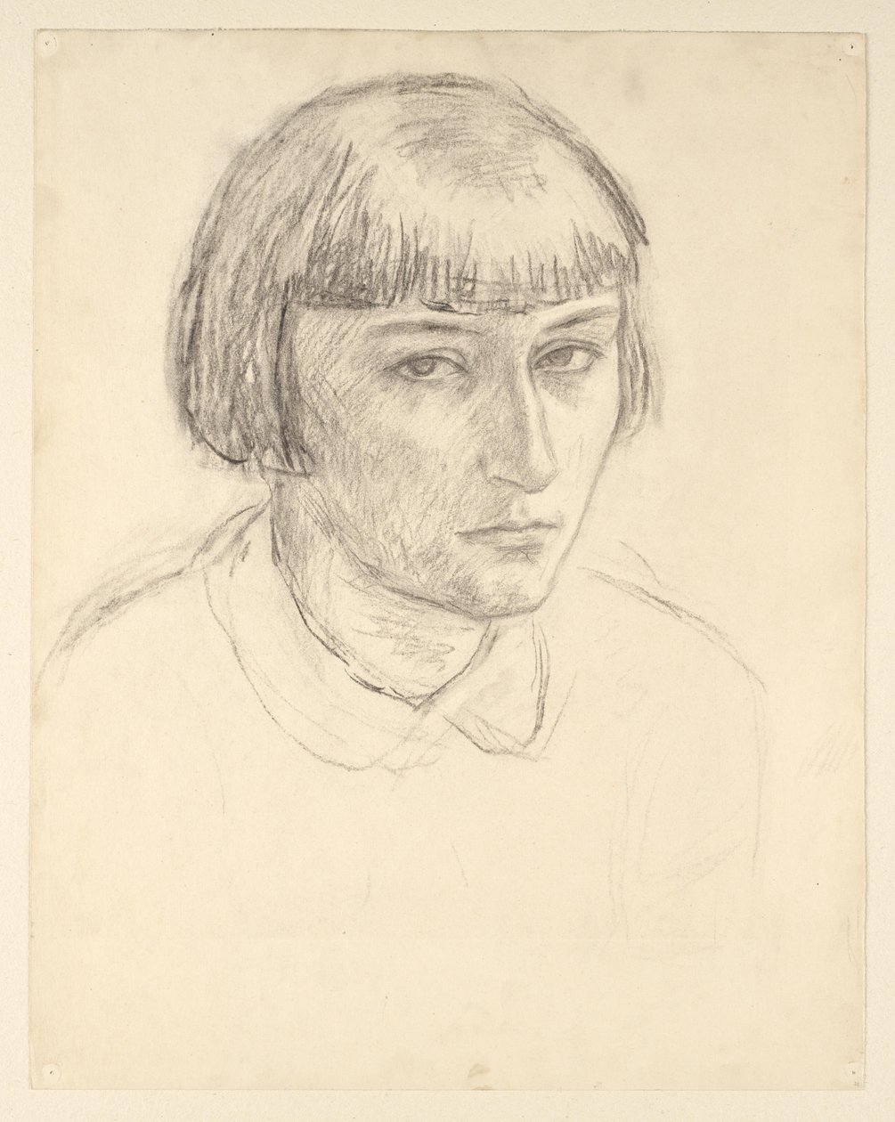 Portrait de jeune fille - Walther Gamerith