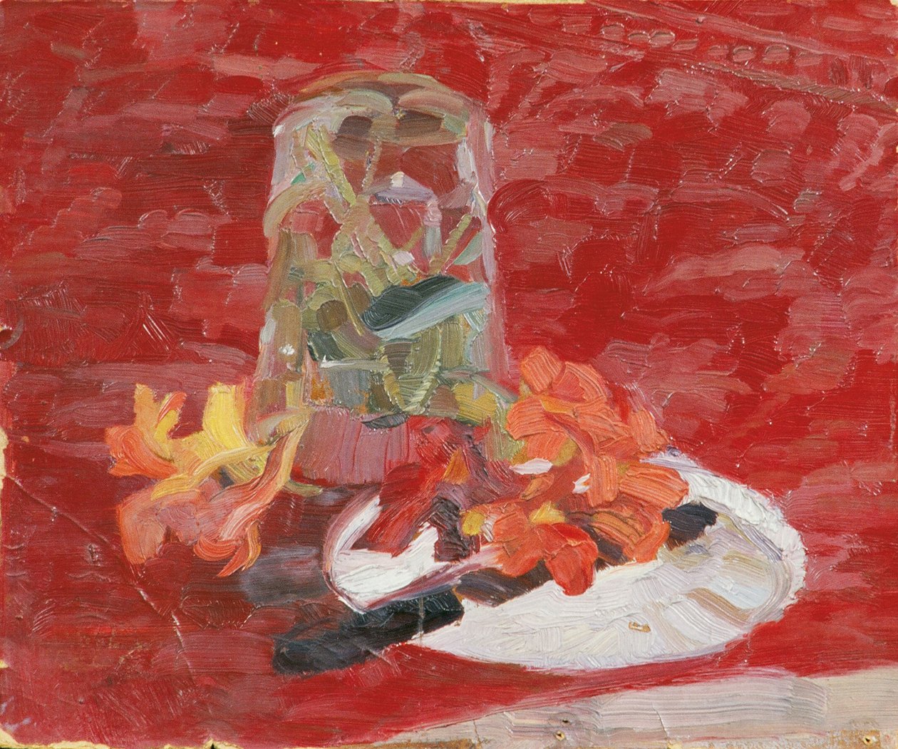 Nature morte avec verre d