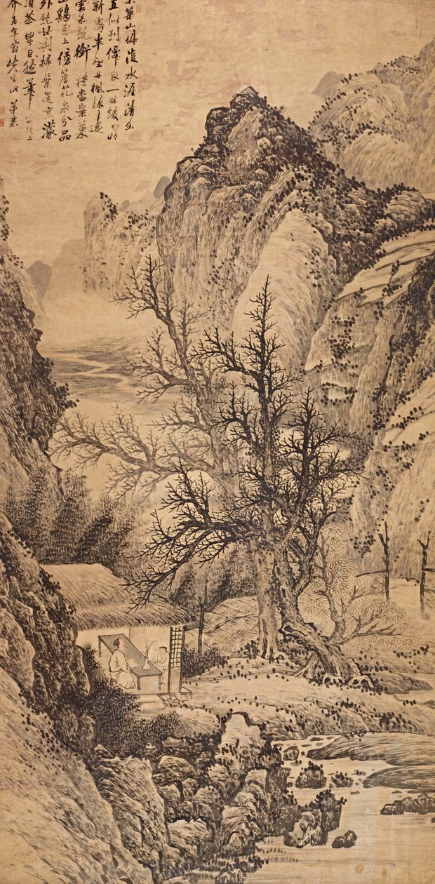 Paysage à la manière de Juran - Wang Gai