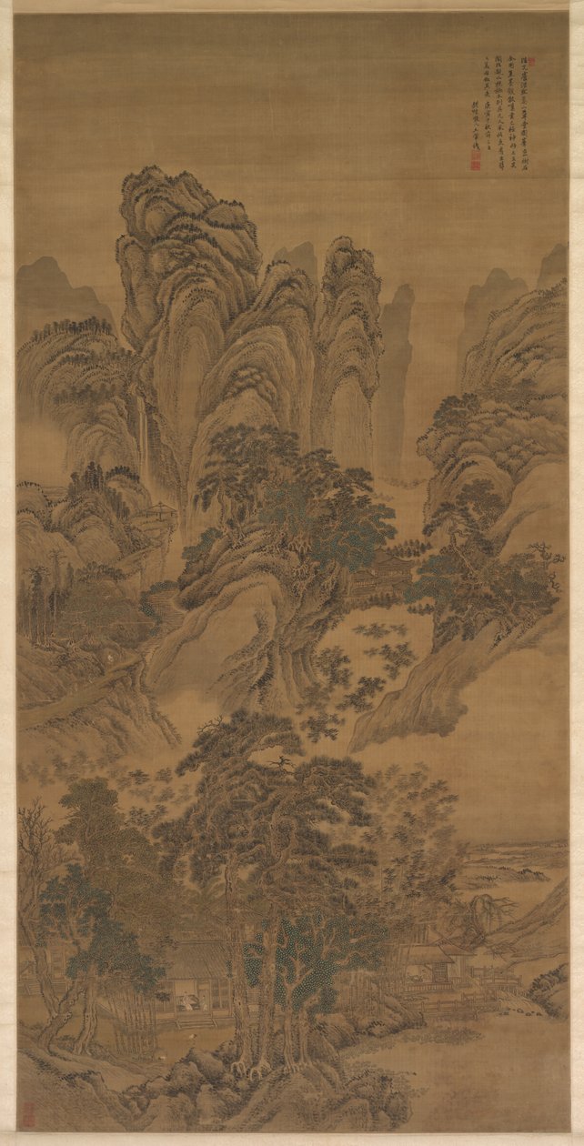 Paysage, 1632-1717 - Wang Hui
