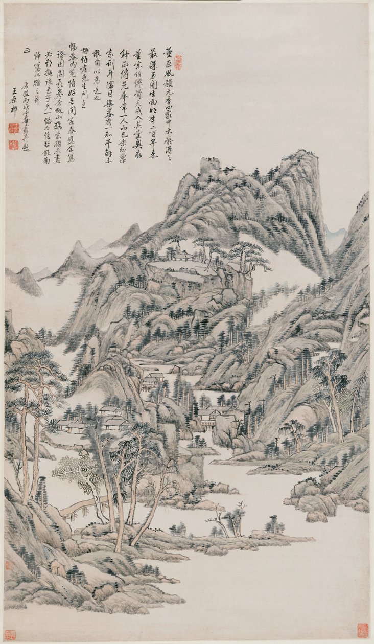 Paysage - Wang Yuanqi